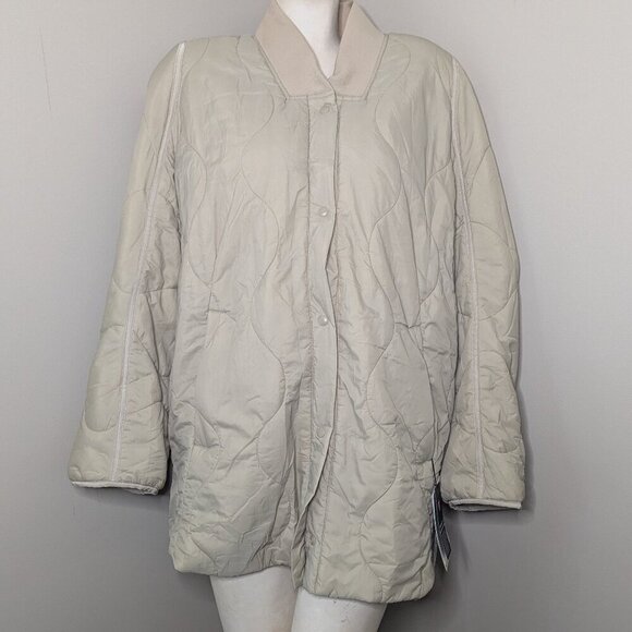 Lululemon Quilted Light Insulation Jacket Trench 14 NEW - Picture 2 of 11